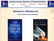 Tablet Screenshot of jdbooks.com